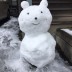 雪だるま写真